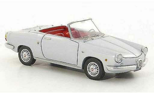 Abarth 850 Spyder 1/43 Lux B Riviera grey 1959 diecast model cars