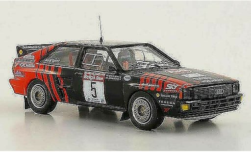 Audi Quattro coupe 1/43 Trofeu No.5 J.Bosch / S.Bond Circuit des Ardennes 1986 diecast model cars