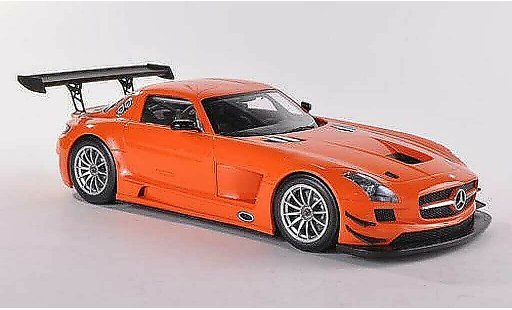 Mercedes SLS GT3 1/18 Minichamps AMG Street orange 2011 diecast model cars