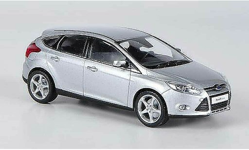 Ford Focus Berline 1/43 Minichamps MK III grey 2011 diecast model cars