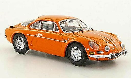 Alpine A110 1300 g 1/43 Trofeu orange Strassenversion diecast model cars