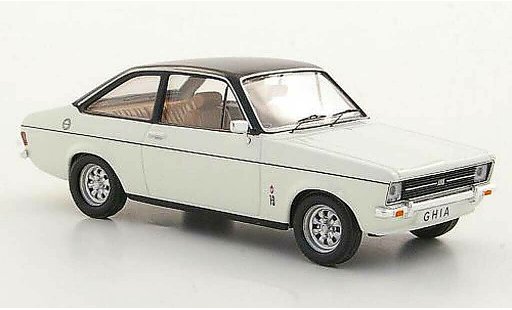 Ford Escort Ghia 1/43 Trofeu 1300 white/black RHD diecast model cars