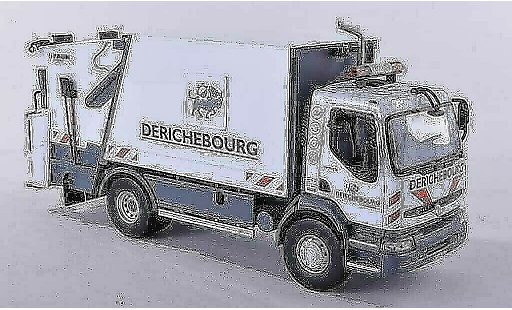 Renault Premium Base 1/43 Norev Mullwagen Derichebourg 2006 diecast model cars