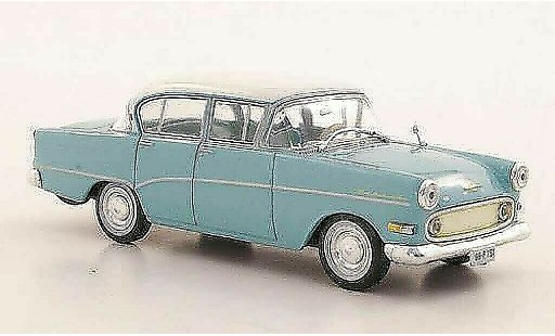 Opel Rekord P1 1/43 WhiteBox blue/white diecast model cars