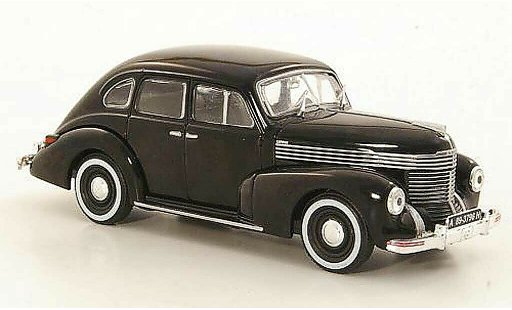 Opel Kapitan Base 1/43 WhiteBox black diecast model cars