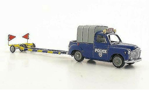 Renault Colorale Base 1/43 CIJ Police avec Anhanger diecast model cars