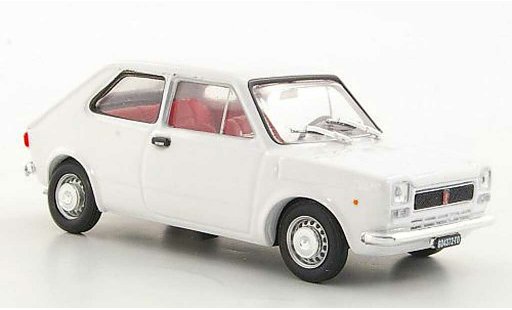 Fiat 127 Berlina 1/43 Brumm white 1971 diecast model cars