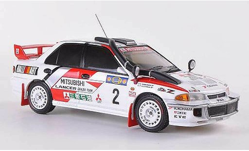 Mitsubishi Lancer Evolution III 1/43 HPI No.2 RalliArt K.Shinozuka / P.Kuukkala Safari Rally 1995 diecast model cars