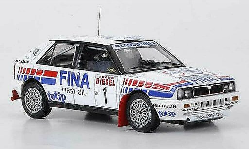 Lancia Delta HF Integrale 1/43 HPI 16V No.1Fina Rally San Remo 1991 diecast model cars