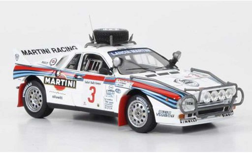 Lancia 037 Rally 1/43 HPI No.3 Martini Alen/Kivimaki Safari 1986 diecast model cars