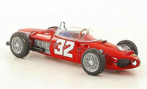 Ferrari 156 F1 Sharknose 1/43 Brumm No.32 Scuderia Sant'Ambroeus G.Baghetti GP Italien diecast model cars
