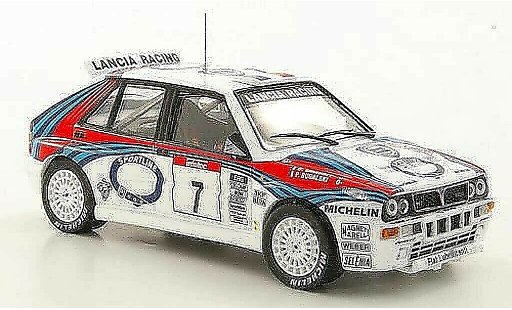Lancia Delta HF Integrale 1/43 Hachette No.7 P.Bugalski / D.Giraudet Tour de Corse 1992 diecast model cars