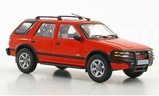 Opel Frontera A 1/43 Hachette red (ohne Magazin) 1991 diecast model cars