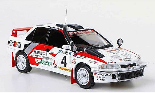 Mitsubishi Lancer Evolution II 1/43 HPI No.4 RalliArt P.Kuukkala / K.Shinozuka Safari Rally 1994 diecast model cars