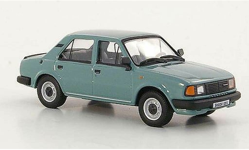 Skoda 120 Base 1/43 Abrex L greygreen 1986 diecast model cars