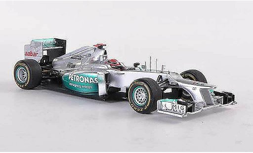 Mercedes F1 2012 1/43 Spark AMG W03 No.7 Petronas M.Schumacher GP Monaco diecast model cars