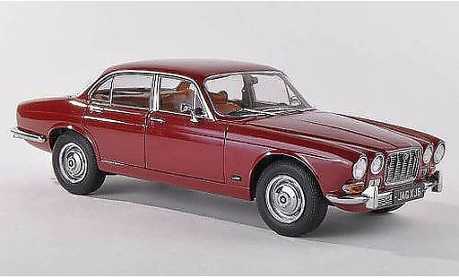 Jaguar XJ6 6 1/18 Paragon Series 1 2.8 black-red LHD 1971 diecast model cars