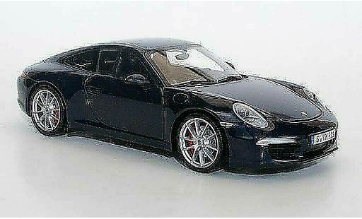 Porsche 911 S 1/18 Minichamps Carrera blue 2011 diecast model cars