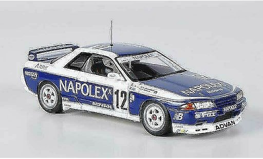 Nissan Skyline R32 1/43 HPI GT-R No.12 Napolex S.Johansson / P.Barilla JTC 1991 diecast model cars