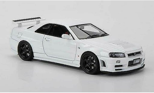 Nissan Skyline R34 1/43 HPI GT-R Nismo Z-tune white RHD diecast model cars