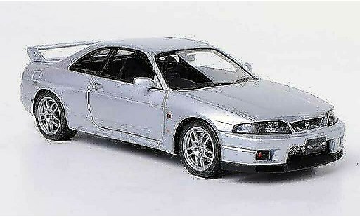 Nissan Skyline R33 1/43 HPI GT-R V-Spec () grey RHD 1995 diecast model cars