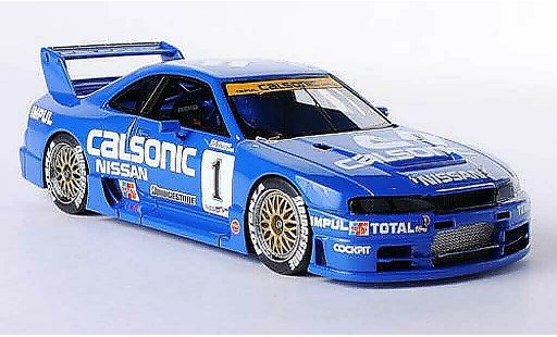 Nissan Skyline R32 1/43 HPI GT-R No.1 Calsonic K.Hoshino / M.Kageyama JGTC Sendai 1995 diecast model cars