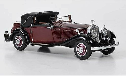 Rolls Royce Phantom 1934 1/43 Neo II Owen Sedanca Coupe J. Gurnney Nutting & Co. red/black lim. Auflage 500 diecast model cars