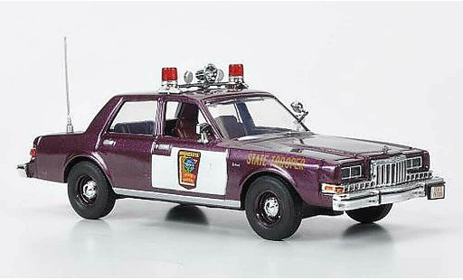 Dodge Diplomat police 1/43 First Response Minnesota State Patrol 1985 diecast model cars