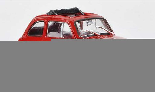 Fiat 500 D 1/43 Brumm Sexibrumm red without Katalog 1960 diecast model cars