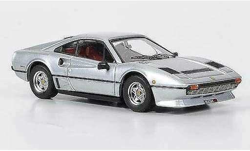 Ferrari 208 GTB 1/43 Best Turbo grey grey 1982 diecast model cars