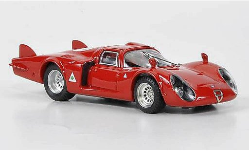 Alfa Romeo 33.2 coda lunga 1/43 Best 1968 Testfahrzeug diecast model cars