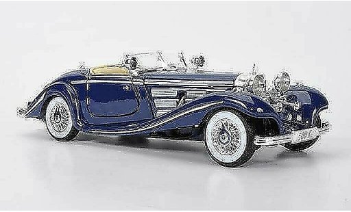 Mercedes 500 Base 1/18 Maisto blue 1936 diecast model cars