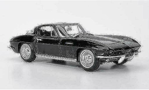 Chevrolet Corvette Stingray 1/18 Maisto C2 Coupe black 1965 diecast model cars