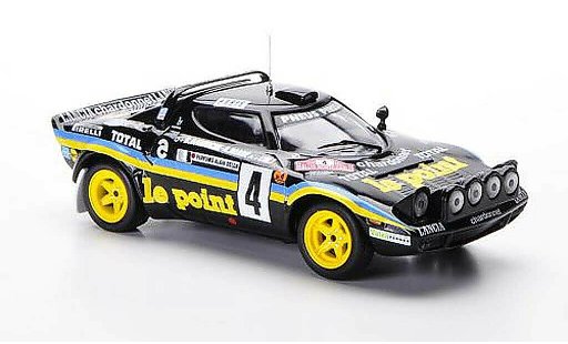 Lancia Stratos Rallye 1/43 IXO Rally HF No.4 le point B.Darniche / A.Mah? Rally Monte Carlo 1981 diecast model cars
