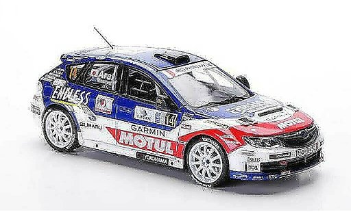 Subaru WRX STI 1/43 IXO No.14 T.Arai / D.Moscatt Tour de Corse 2011 diecast model cars