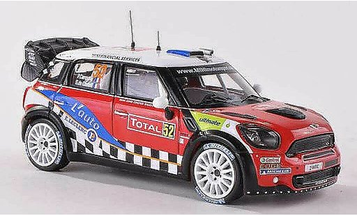 Mini Cooper WRC 1/43 IXO John Works No.52 Rally Monte Carlo 2012 P.Campana/S.de Castelli diecast model cars