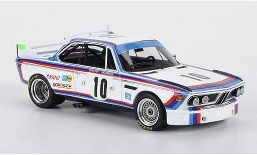 Bmw 3.0 CSL 1/43 Spark No.10 D.Quester/T.Hezemans 24h Spa 1973 diecast model cars