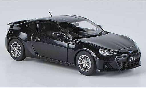 Subaru BRZ Base 1/43 Ebbro black RHD 2012 diecast model cars
