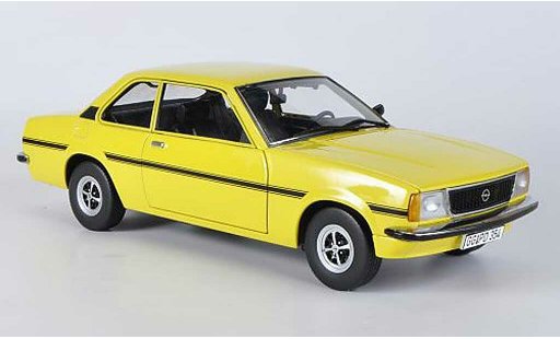 Opel Ascona B B 1/18 Sun Star SR yellow 1975 diecast model cars