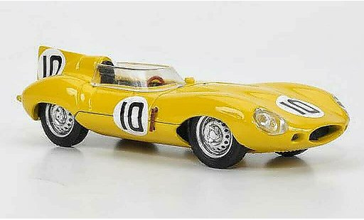 Jaguar D-Type 1955 1/43 Brumm No.10John Claes - Jacques Swaters 24h Le Mans diecast model cars