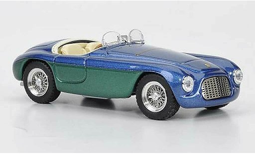 Ferrari 166 MM 1/43 Brumm blue Giovanni Agnelli Barchetta Touring diecast model cars