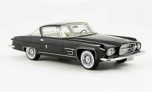 Chrysler Dual Ghia Coupe 1/43 Neo L6.4 Hardtop black 1957 diecast model cars