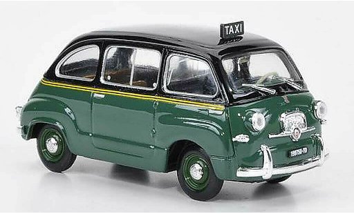 Fiat 600 Multipla 1/43 Brumm Taxi Torino 1956 diecast model cars