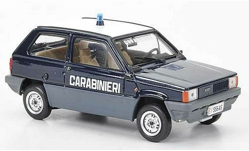 Fiat Panda 45 1/43 Brumm italienische Carabinieri / Police 1980 diecast model cars