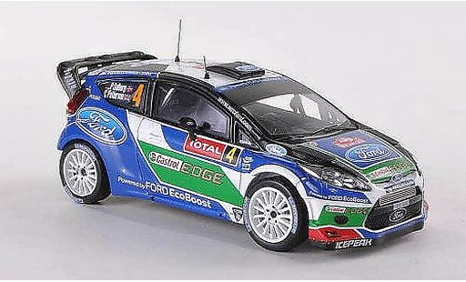 Ford Fiesta WRC 1/43 IXO No.4 Castrol Rally Monte Carlo 2012 P.Solberg/C.Patterson diecast model cars