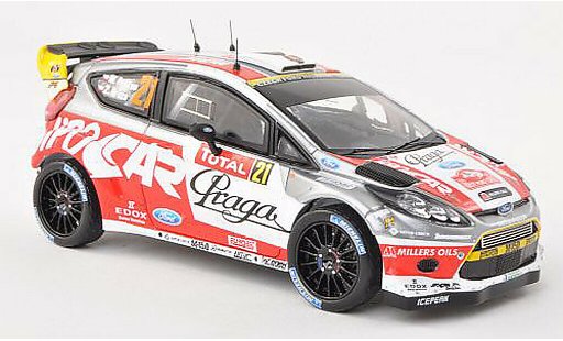 Ford Fiesta WRC 1/43 IXO No.21 Czech National Team Rally Monte Carlo 2012 M.Prokop/Z.Hruza diecast model cars
