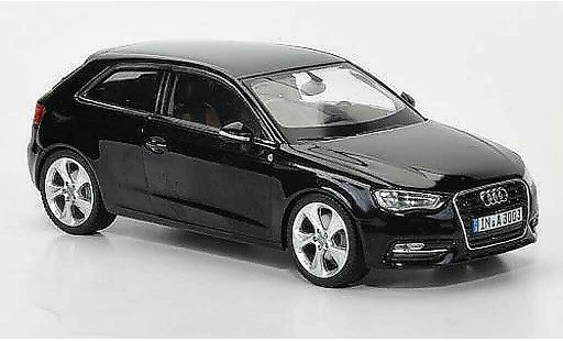 Audi A3 berline 1/43 Schuco black 2012 diecast model cars