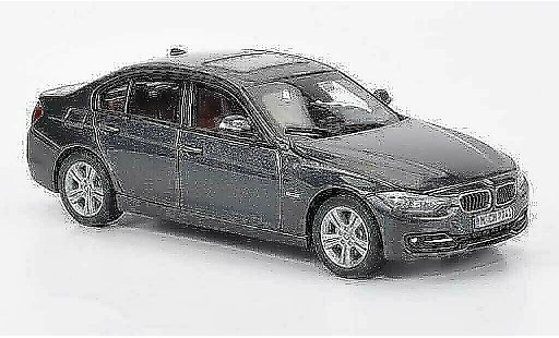 Bmw 330 berline 1/43 Hachette F30 (F30) grey 2012 diecast model cars