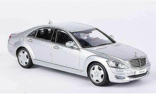 Mercedes Classe S Lang 1/43 Kyosho Langversion (V221) greygrey diecast model cars