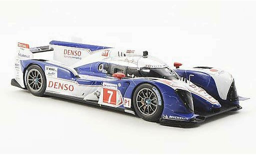 Toyota TS030 Base 1/43 Spark Hybrid No.7 Racing 24h Le Mans 2012 N.Lapiere/K.Nakajima/A.Wurz diecast model cars